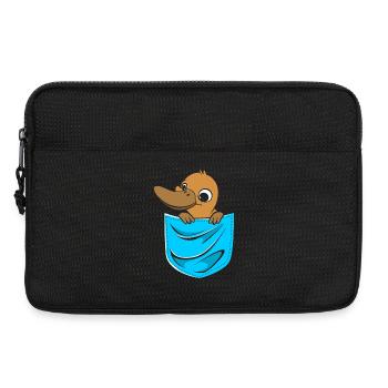 Ornithorynque Ornithorynque Ornithorynque - Sacoche pour ordinateur portable 13 pouces - noir - Devant