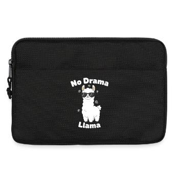 Pas de drame lama - Sacoche pour ordinateur portable 13 pouces - noir - Devant