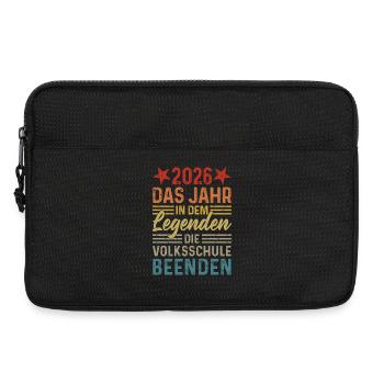 2026 Ending the Year in the Legends of Elementary School - Laptop bag 13" - black - Front