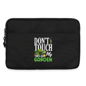 Cadeaux pour les jardins et les amoureux des plantes - Sacoche pour ordinateur portable 13 pouces - noir - Devant