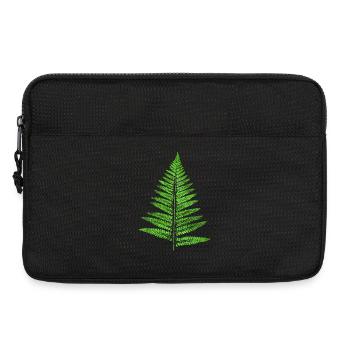 Leaf Fern - Botany Plants - Laptop bag 13" - black - Front