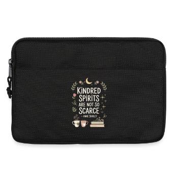Buchliebhaber-Freundin Zitat Anne Shirley - Laptoptasche 13" - Schwarz - Vorne