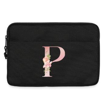 P Floral Pastel - Laptoptasche 13" - Schwarz - Vorne