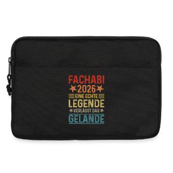 Fachabi 2026 - A legend leaves the site - Laptop bag 13" - black - Front