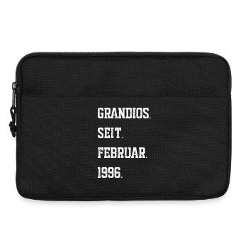 60e anniversaire février 1966 - Sacoche pour ordinateur portable 13 pouces - noir - Devant