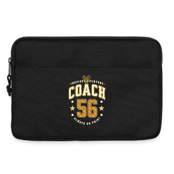 Tennis Coach Geburtstag 1956, Bester Trainer Shirt - Laptoptasche 13" - Schwarz - Vorne
