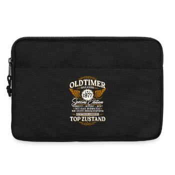 Vintage 1977 Vintage Born Birthday Gift - Laptop bag 13" - black - Front