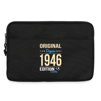Original seit 1946 – 80-jähriges Jubiläum - Laptoptasche 13" - Schwarz - Vorne