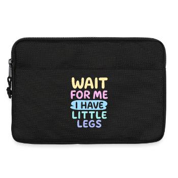 Cute Saying Humor Meme Funny Gift Idea - Laptop bag 13" - black - Front
