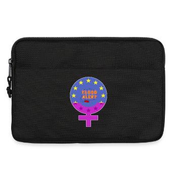 Flood_alert - Sacoche pour ordinateur portable 13 pouces - noir - Devant