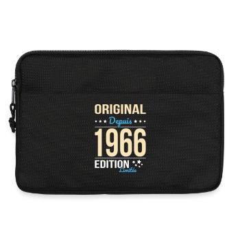 Original seit 1966 – 60-jähriges Jubiläum - Laptoptasche 13" - Schwarz - Vorne