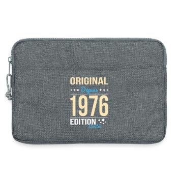 Original since 1976 – 50th anniversary - Laptop bag 13" - heather grey - Front