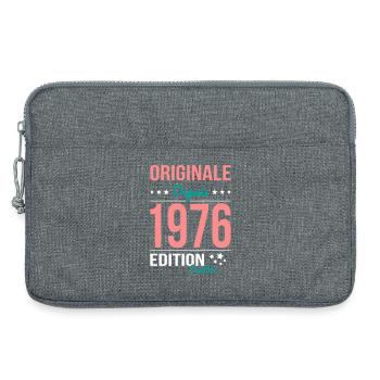 Original since 1976 – 50th anniversary - Laptop bag 13" - heather grey - Front