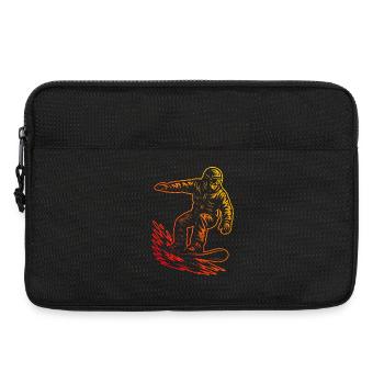 Ein Motiv nur für Snowboard - Laptoptasche 13" - Schwarz - Vorne
