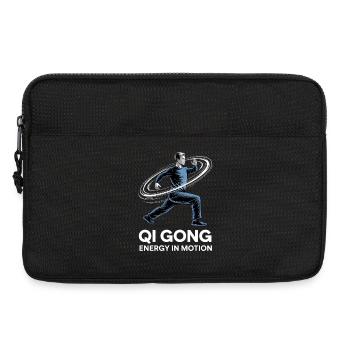 Qigong Tai Chi - Laptop bag 13" - black - Front