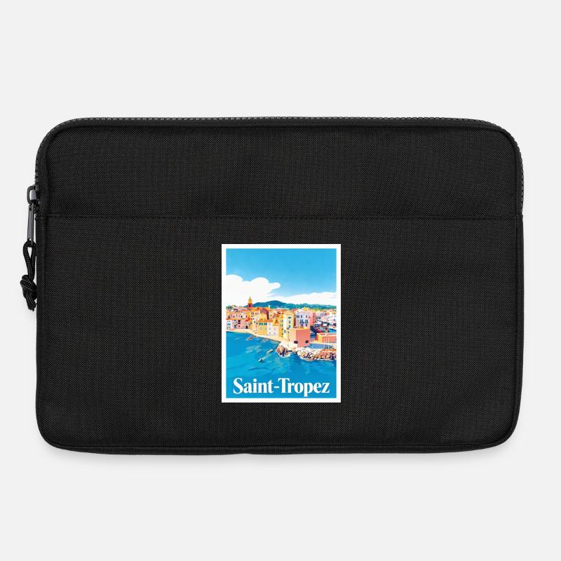 Saint-Tropez Côte d'Azur - Laptop bag 13" - black