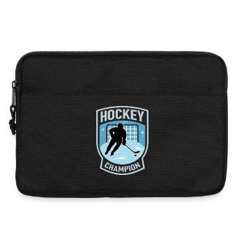Hockey Champion  – Eishockey Fan - Laptop bag 13" - black - Front