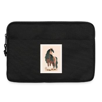 Cheval - Sacoche pour ordinateur portable 13 pouces - noir - Devant