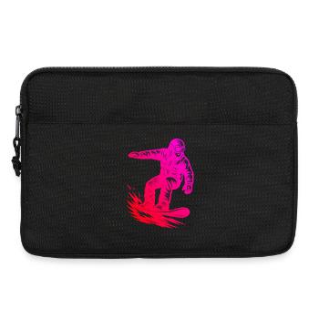 Un incontournable pour le vrai snowboard - Sacoche pour ordinateur portable 13 pouces - noir - Devant