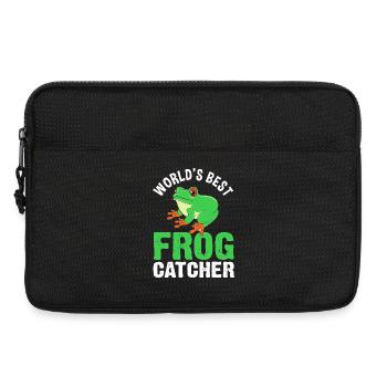 Grenouille arboricole - Sacoche pour ordinateur portable 13 pouces - noir - Devant