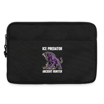 Smilodon Predator Ancient Hunter - Sacoche pour ordinateur portable 13 pouces - noir - Devant
