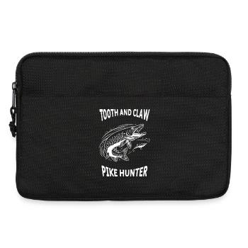 Pike River Fishing Pike Hunter - Laptop bag 13" - black - Front