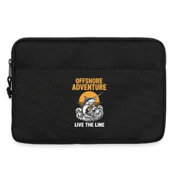 Pêche Mer Espadon Offshore Adventure - Sacoche pour ordinateur portable 13 pouces - noir - Devant