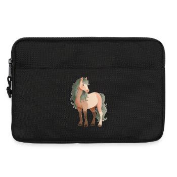 Cute Pony Horse - Laptop bag 13" - black - Front