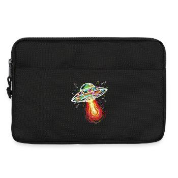 UFO Space Scribble Scribble Color - Laptop bag 13" - black - Front
