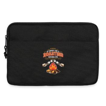 Camping Humour Comfort Zone Roasting Marshmallows - Sacoche pour ordinateur portable 13 pouces - noir - Devant