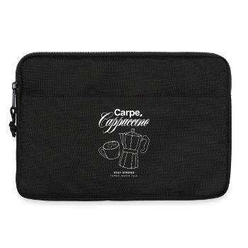 Carpe Cappuccino Design - Sacoche pour ordinateur portable 13 pouces - noir - Devant