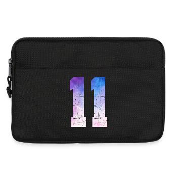 Issue 11 – 11th Anniversary Gift - Laptop bag 13" - black - Front