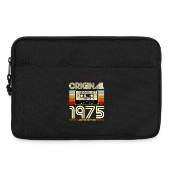 Originale limitierte Kassette von 1975 - Laptoptasche 13" - Schwarz - Vorne
