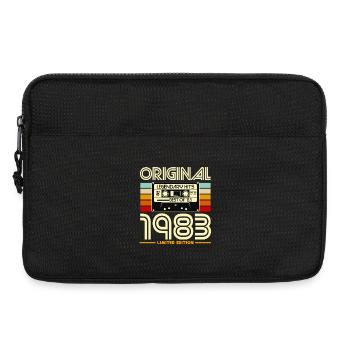 Cassette 1983 Édition Limitée Retro - Sacoche pour ordinateur portable 13 pouces - noir - Devant