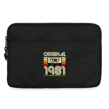 Original-Kassetten-Limited von 1981 - Laptoptasche 13" - Schwarz - Vorne