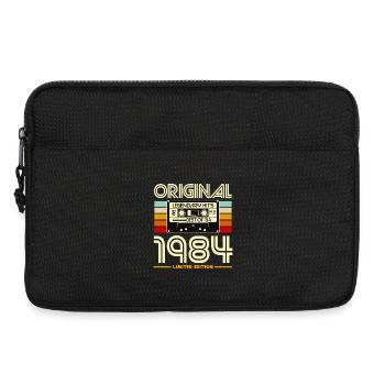 Original 1984 Retro Cassette - Laptop bag 13" - black - Front