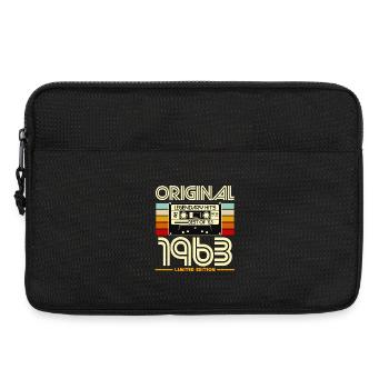 Retro Kassette 1963 Limited Edition - Laptoptasche 13" - Schwarz - Vorne
