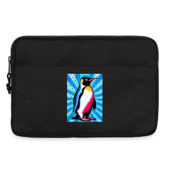 pingouin - Sacoche pour ordinateur portable 13 pouces - noir - Devant