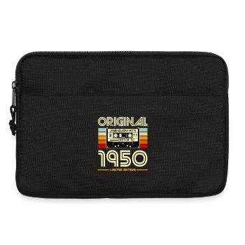 Original 1950 Cassette Retro Édition limitée - Sacoche pour ordinateur portable 13 pouces - noir - Devant
