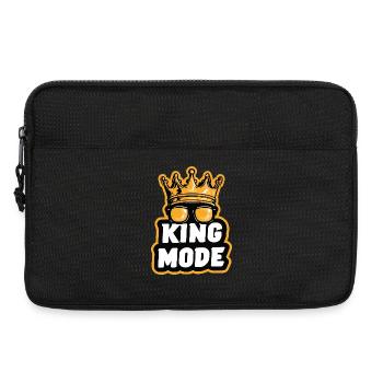 Funny Chess King T-Shirt for Men Gift - Laptop bag 13" - black - Front