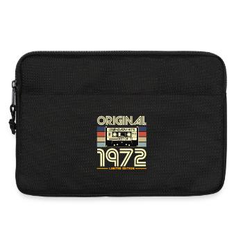 Originales Retro-Kassetten-Limited von 1972 - Laptoptasche 13" - Schwarz - Vorne