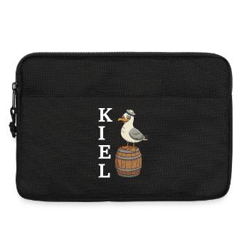 Mouette de Kiel - Sacoche pour ordinateur portable 13 pouces - noir - Devant