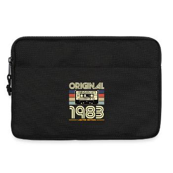 Original 1983 Retro Cassette - Laptop bag 13" - black - Front