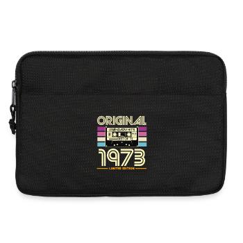 Original 1973 Cassette rétro édition limitée - Sacoche pour ordinateur portable 13 pouces - noir - Devant
