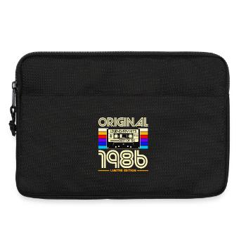 Original 1986 Édition limitée Cassette rétro - Sacoche pour ordinateur portable 13 pouces - noir - Devant