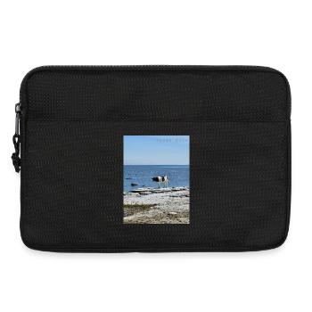 Mode vacances - Sacoche pour ordinateur portable 13 pouces - noir - Devant