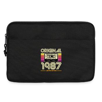 Original 1987 Cassette Retro - Laptop bag 13" - black - Front