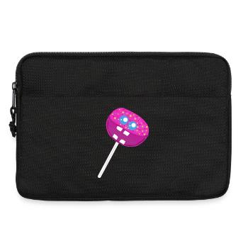 Lustiger Lolli Lollis Kinder Kind - Laptoptasche 13" - Schwarz - Vorne
