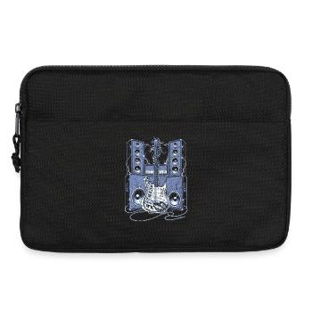 Guitare électrique et enceintes - Sacoche pour ordinateur portable 13 pouces - noir - Devant
