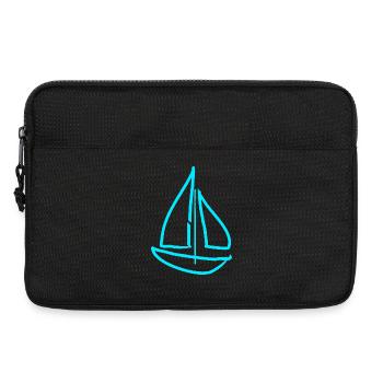 Sailing Sailboat Sailing - Laptop bag 13" - black - Front